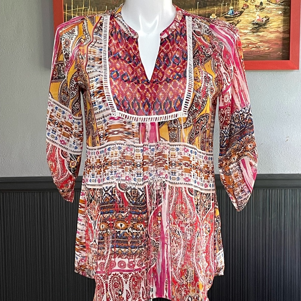 Figueroa & Flowers Blouse SZ - M